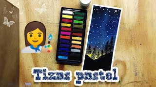 Como pintar con tizas pastel o gises Tutorial super facil   Shessira Ventura [upl. by Wakefield]