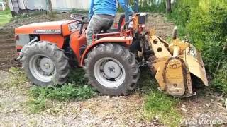 Fresatura orto con carraro tigrone dj25 alla guida naturalmente io [upl. by Xenos962]