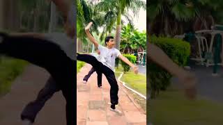 Kungfu Wushu Taolu Aerial Cartwheel  shortviral  kungfu [upl. by Abram736]