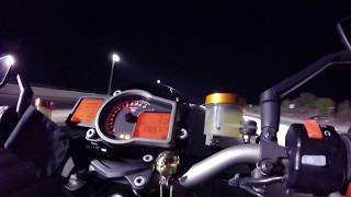 KTM 1290 Super Duke R vs Honda CBR1000RR Drag Race [upl. by Marisa]