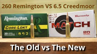 260 Remington vs 6 5 Creedmoor Is The Old vs The New [upl. by Lorelie]