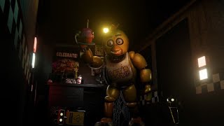 P3DBlenderFNAF Chica Death Scene [upl. by Kohl427]