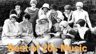 20s amp 20s Music Roaring 20s Music and Songs Playlist 2 Hours Vintage 20s Music [upl. by Eirrehs705]