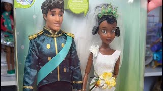 Disney Store Tiana and Naveen Wedding Doll Set 💚 [upl. by Gallager56]