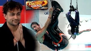 Khatron Ke Khiladi 14 Update  Krishna Ne Kiya Finale Stunt Abort Abhishek Ka Claustrophobia [upl. by Klement710]