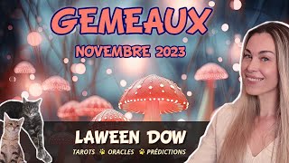 GÉMEAUX NOVEMBRE 2023  Douceur et compassion pour vivre bien heureux à deux  HOROSCOPEGUIDANCE [upl. by Augustus372]