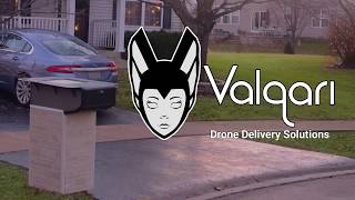 Valqaris Smart Drone Delivery Mailbox Prototypes [upl. by Ilak86]