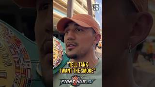 Teofimo Lopez CALLS OUT Tank Davis [upl. by Ettelorahc]