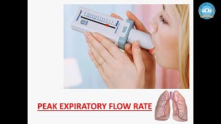 Video lesson quotMethodology for peak expiratory flow ratequot [upl. by Edwyna]