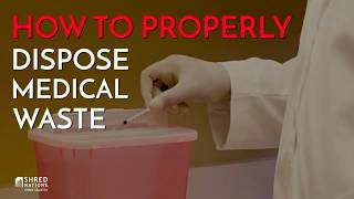 How to Properly Dispose Medical Waste The GoTo Guide [upl. by Aiekan790]