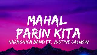 Mahal Parin Kita Lyrics Video  Harmonica Band Ft Justine Calucin [upl. by Brittni]