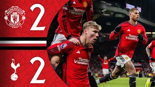 Man Utd 22 Tottenham  Highlights [upl. by Tito]