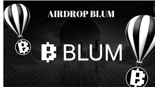 Airdrop Blum um airdrop dentro da rede Ton que trará muita alegria [upl. by Tutt]