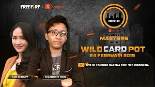 2019 Free Fire Shopee Indonesia Masters  Wildcard  Final [upl. by Lladnyk]