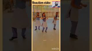 dholida song👌shortvideos dholidadancecover kavya reaction video vlog tranding funny comedy [upl. by Ayiak]