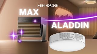 Nouveaux Projecteurs Xgimi Horizon max et Aladdin [upl. by Razec199]