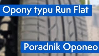 Opony typu Run Flat ● Poradnik Oponeo™ [upl. by Verity]