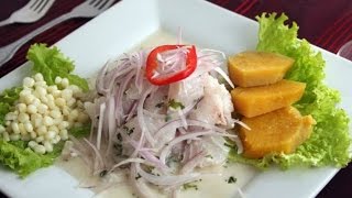 Cómo hacer ceviche peruano [upl. by Daron]