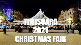 Timisoara Christmas Fair  Opera Square [upl. by Darin]