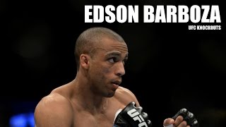 UFC knockouts  Barboza vs Green [upl. by Ebbarta]