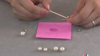 How to use Pearl Cups  Jewelry Making [upl. by Kirtley]