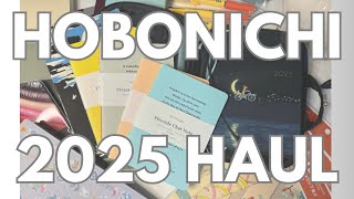 2025 Hobonichi Planner Haul and Unboxing [upl. by Nakre949]