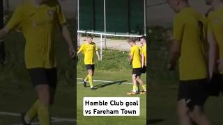 Hamble Club 6th goal vs Fareham Town  4524 shorts [upl. by Nevek]