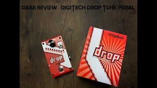 DigiTech Drop Tune Pedal Review [upl. by Tye]