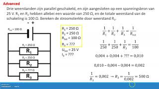 3HVG5 Vervangingsweerstand Advanced opdracht [upl. by Aruon]