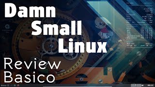 Damn Small Linux  Distro Compacta Para Pc Antigo [upl. by Inalak]