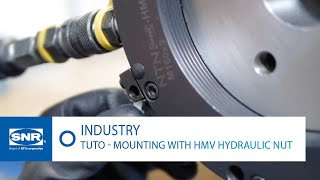 TUTORIAL  Mounting with SNR HMV hydraulic nut [upl. by Annaerdna]