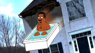 Clevelands Bathtub Gag in Real Life [upl. by Aneekan]