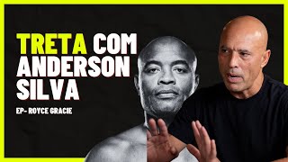 O dia que Royce Gracie foi tirar satisfação com Anderson Silva [upl. by Aerdnaxela317]