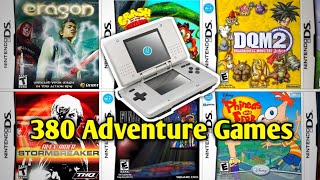 380 Adventure Games on Nintendo DS [upl. by Massimiliano213]