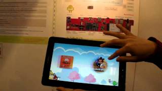 Hard Kernel Odroid A Samsung Exynos 4210 ARM CortexA9 1Ghz Dualcore in 101quot capacitive tablet [upl. by Enimrac133]