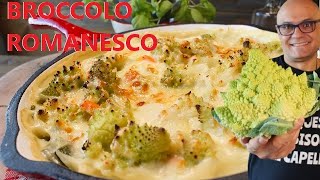 PASTICCIO di BROCCOLO ROMANESCO SALVACENA ricetta Broccoli Romaneschi e VERDURE [upl. by Ojyllek542]