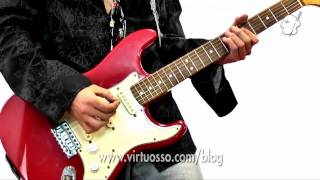 Tipos de guitarra guitarra electrica Fender Stratocaster [upl. by Eiba884]