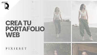 Crea tu PORTAFOLIO WEB desde PIXIESET [upl. by Rasia]