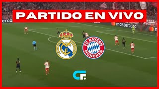 🔴 REAL MADRID vs BAYERN MUNICH EN VIVO ⚽CHAMPIONS LEAGUE  SEMIFINAL VUELTA [upl. by Pickard]