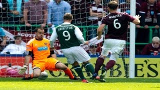 Leigh Griffiths Goal Hibernian 11 Hearts 12082012 [upl. by Aurelia300]