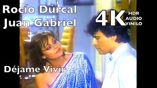 Rocío Dúrcal y Juan Gabriel Déjame Vivir videoclip 4K HDR audio vinilo [upl. by Melina]