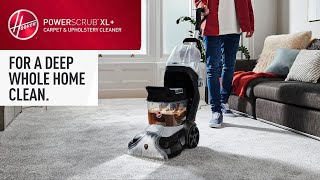 Hoover Powerscrub Xl Pet Carpet Cleaner Machine Upright Shampooer FH68002 [upl. by Atteiram]