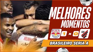 RB Bragantino 1 x 0 AthleticoPR melhores momentos  Brasileirão 2024  18ª rodada [upl. by Acinnod85]