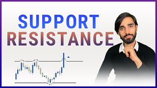 Support and Resistance  In Depth Trading Tutorial [upl. by Tedmann]