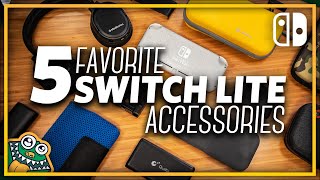 5 BEST Nintendo Switch LITE Accessories  List and Review [upl. by Enerod]