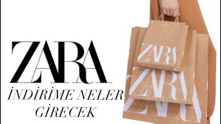 ZARA İNDİRİMİNE NELER GİRECEK ZARA SALE [upl. by Ozner]