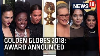 Golden Globes 2018 Highlights  Beverly Hills Hilton Hotel  Los Angeles [upl. by Julieta]