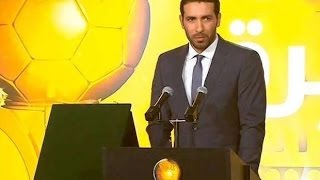 كلمة اللاعب المصري محمد أبو تريكة التي أثارت غضب السيسي وكانت السبب في اتهامه quotبالإرهابquot [upl. by Yttisahc391]