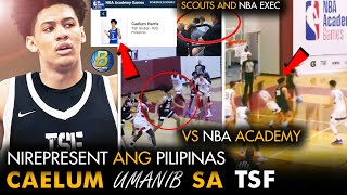 Caelum Harris sa NBA Academy Games  plus Game Highlights  NBA Exec at Top NCAA Coaches nanood [upl. by Uzia]