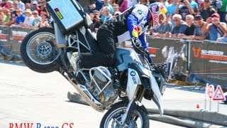 BMW R 1200 GS BMW Motorrad Days 2013 Chris Pfeiffer Stunt Riding GS 1200 R 1200 GS LC [upl. by Hudson]